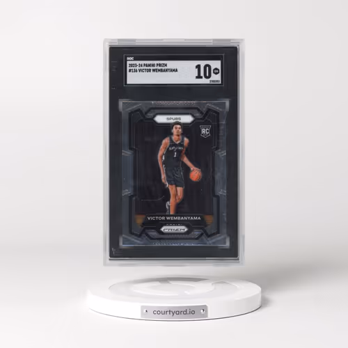 2023 Panini Prizm #136 Victor Wembanyama (SGC 10 GEM MINT)