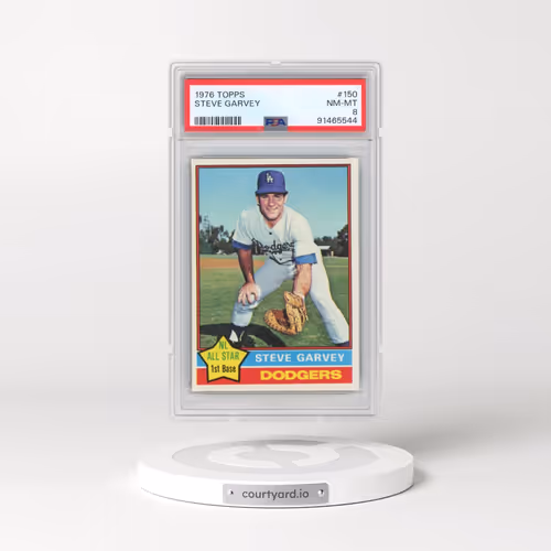 1976 Topps #150 Steve Garvey (PSA 8 NM-MT)
