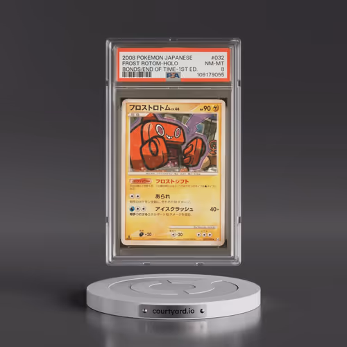 2008 Pokémon Bonds to the End of Time #032 Frost Rotom - 1st Edition Holo (PSA 8 NM-MT)