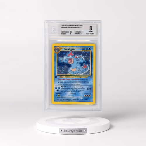 2000 Neo Genesis #5 Feraligatr - 1st Edition Holo (BGS 8 NM-MT)