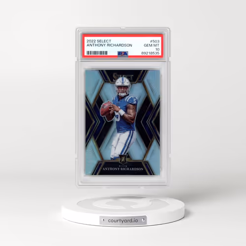 2022 Panini Select #503 Anthony Richardson (PSA 10 GEM MINT)