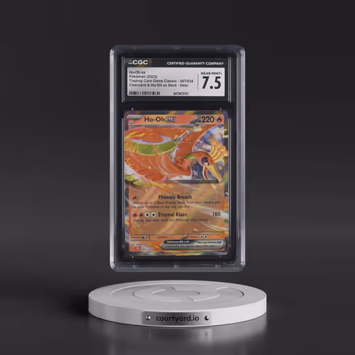 2023 Trading Card Game Classic - CLV, CLC, CLB #007/034 Ho-Oh ex - Charizard & Ho-Oh ex Deck - C