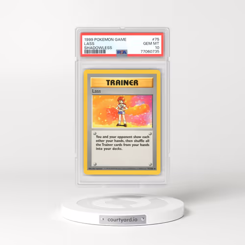 1999 Base Set #75 Lass - Shadowless (PSA 10 GEM MINT)