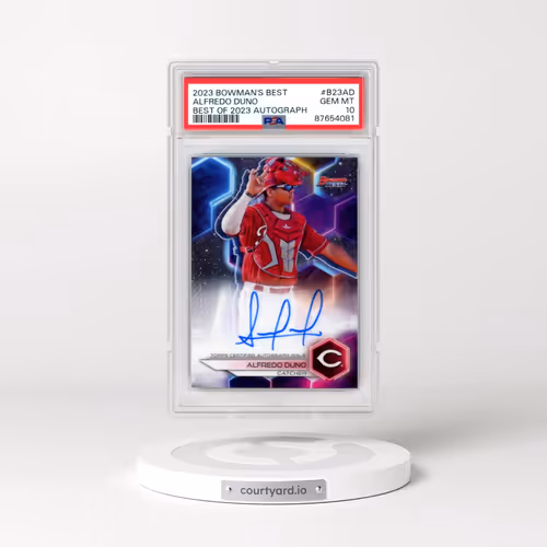 2023 Bowman's Best Best of 2023 Autographs #B23AD Alfredo Duno (PSA 10 GEM MINT)