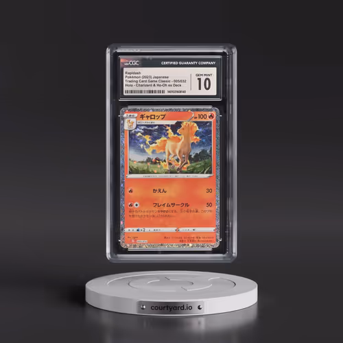 2023 Trading Card Game Classic - CLF, CLL, CLK #005/032 Rapidash - Charizard & Ho-Oh ex Deck - CLL H