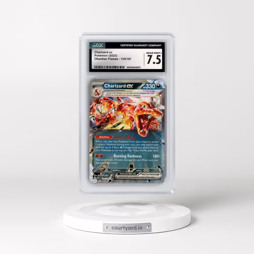 2023 Obsidian Flames - OBF EN #125/197 Charizard ex (CGC 7.5 NM+)