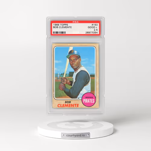 1968 Topps #150 Bob Clemente (PSA 2.5 GOOD+)