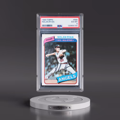 1980 Topps #580 Nolan Ryan (PSA 6 EX-MT)