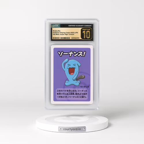2023 Old Maid: Super High Tension Wobbuffet (CGC 10 PRISTINE)