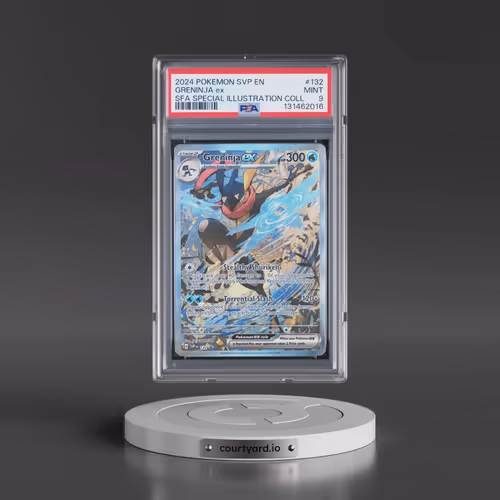 2024 Pokémon Svp EN-SV Black Star Promo #132 Greninja EX - Holo Shrouded Fable Special Illustration