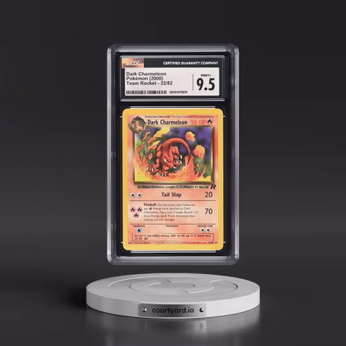 1999 Team Rocket #32/82 Dark Charmeleon (CGC 9.5 MINT+)