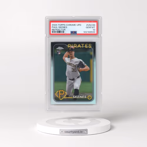 2024 Topps Chrome Update #USC88 Paul Skenes - Refractor (PSA 10 GEM MINT)
