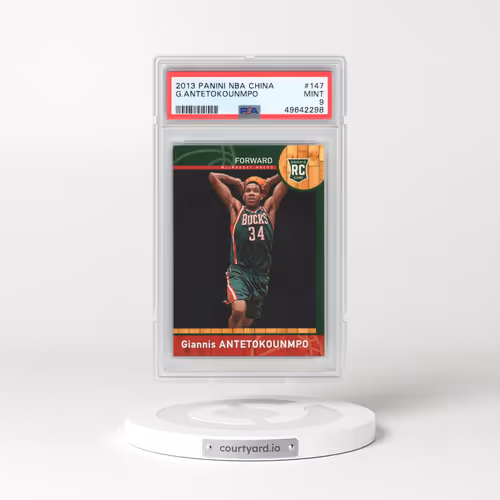 2013 Panini NBA China #147 Giannis Antetokounmpo (PSA 9 MINT)