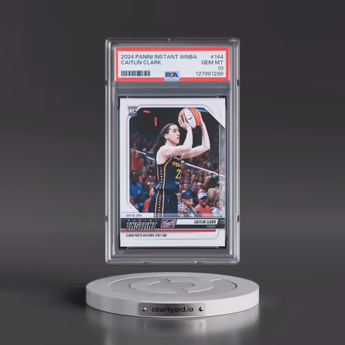2024 Panini Instant WNBA #144 Caitlin Clark (PSA 10 GEM MINT)