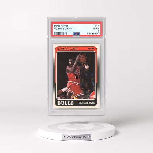 1988 Fleer #16 Horace Grant (PSA 9 MINT)