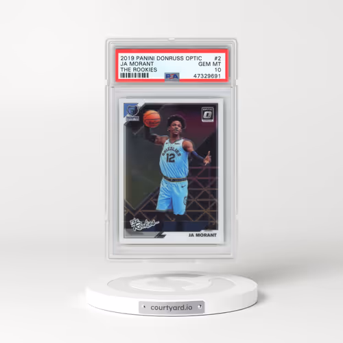 2019 Panini Donruss Optic the Rookies #2 Ja Morant (PSA 10 GEM MINT)