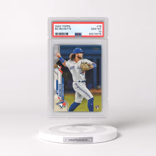2020 Topps #78 Bo Bichette (PSA 10 GEM MINT)