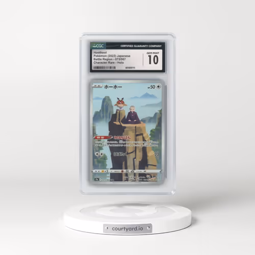 2022 Battle Region #073/067 Hoothoot - Character Rare (CGC 10 GEM MINT)