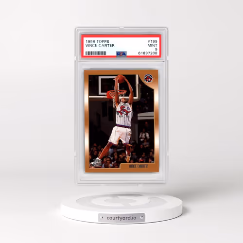 1998 Topps #199 Vince Carter (PSA 9 MINT)
