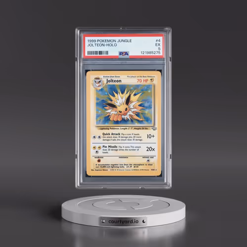 1999 Pokémon Jungle #4 Jolteon - Holo (PSA 5 EX)