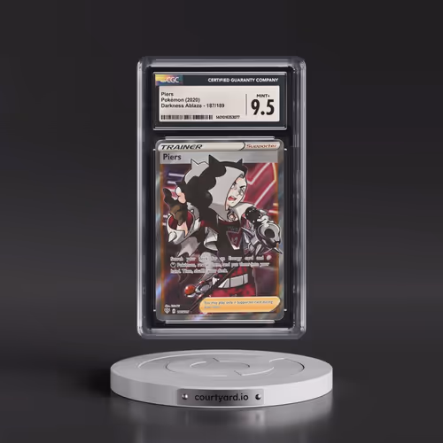 2020 Darkness Ablaze #187/189 Piers - Ultra Rare Holo (CGC 9.5 MINT+)