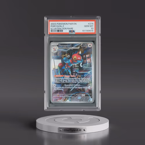 2023 Pokémon Par EN-Paradox Rift #214 Porygon-Z - Illustration Rare (PSA 10 GEM MINT)