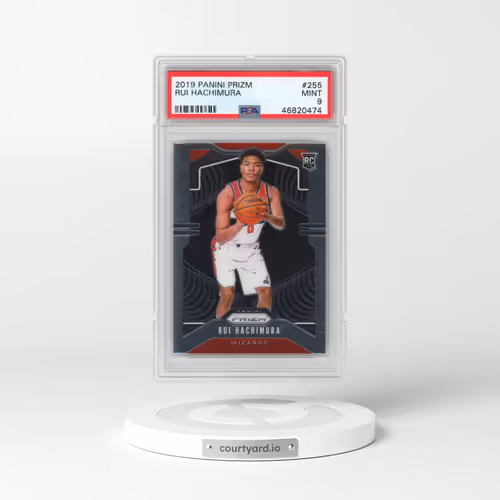2019 Panini Prizm #255 Rui Hachimura (PSA 9 MINT)