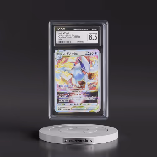 2022 Paradigm Trigger #080/098 Lugia VSTAR - Holo (CGC 8.5 NM-MT+)