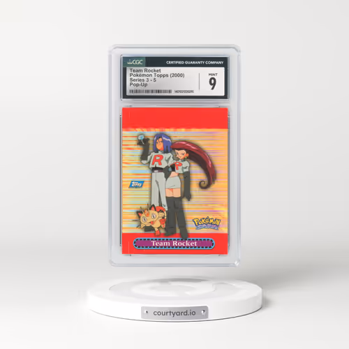 2000 Series 3 (Oval Nintendo Seal) #5 Team Rocket - Pop-Up (CGC 9 MINT)
