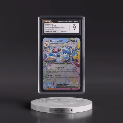 2024 Prismatic Evolutions - PRE EN #026/131 Glaceon ex - Surprise Box (Prismatic Evolutions Stamp) (