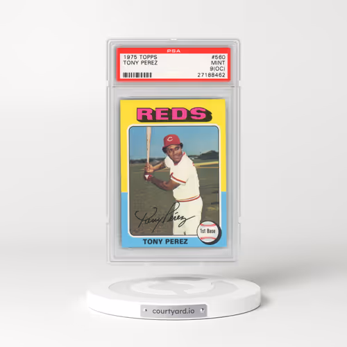 1975 Topps #560 Tony Perez (PSA 9 MINT)