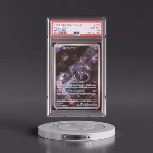 2023 Pokémon Sv2a-Pokemon 151 #183 Mewtwo - Art Rare (PSA 10 GEM MINT)