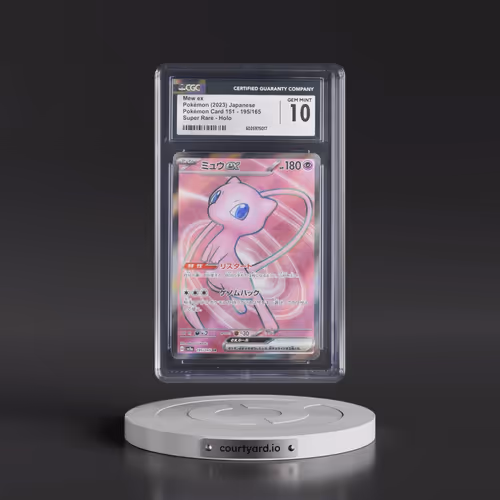 2023 Pokémon Card 151 #195/165 Mew ex - Super Rare Holo (CGC 10 GEM MINT)