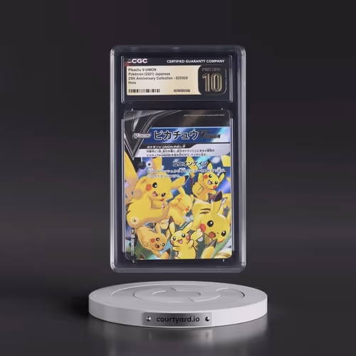 2021 25th Anniversary Collection #025/028 Pikachu V-UNION - (Top left) Holo (CGC 10 PRISTINE)