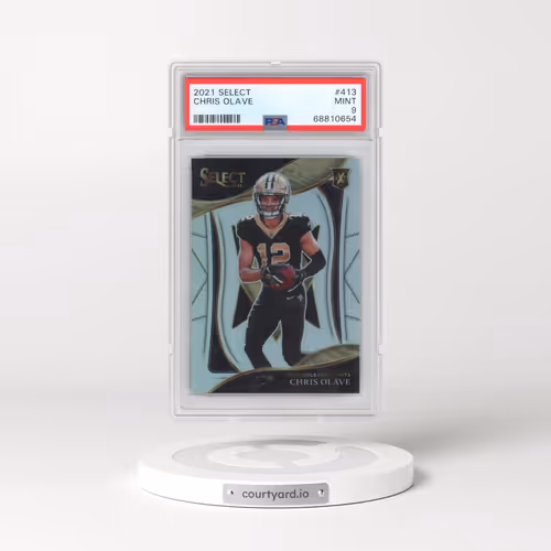 2021 Panini Select #413 Chris Olave (PSA 9 MINT)