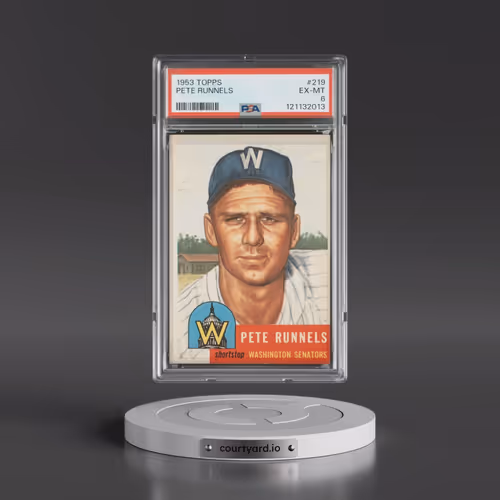 1953 Topps #219 Pete Runnels (PSA 6 EX-MT)