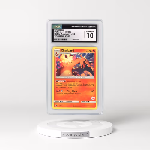 2020 Battle Academy #39 Charizard - Charizard Deck (CGC 10 GEM MINT)