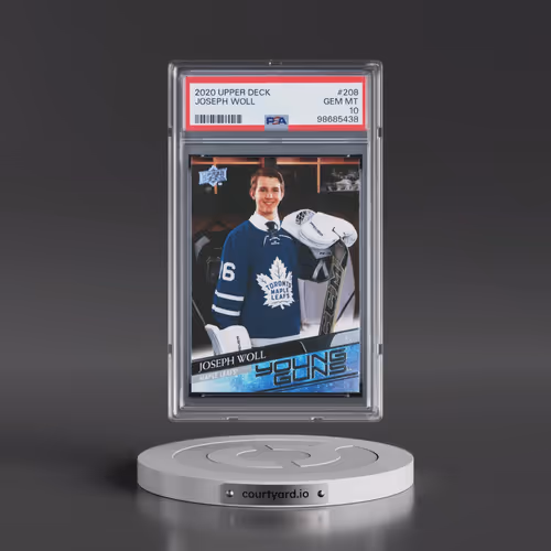 2020 Upper Deck #208 Joseph Woll (PSA 10 GEM MINT)