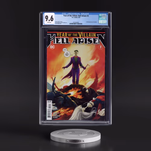 Year of the Villain: Hell Arisen #3 CGC 9.6 White Pages (DC Comics, 4/20) - Universal