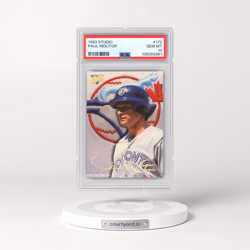 1993 Studio #172 Paul Molitor (PSA 10 GEM MINT)