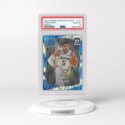2017 Panini Donruss Optic #171 Josh Hart - Shock (PSA 10 GEM MINT)