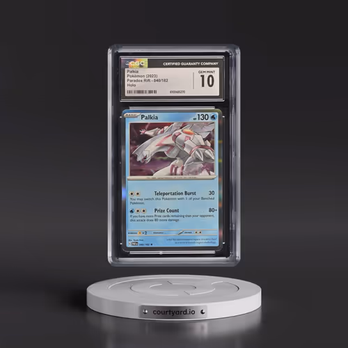 2023 Paradox Rift - PAR EN #040/182 Palkia - Holo (CGC 10 GEM MINT)