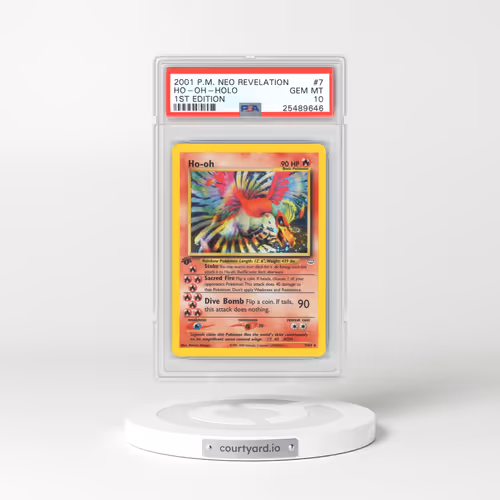 2001 Neo Revelation #7 Ho-oh - 1st Edition Holo (PSA 10 GEM MINT)