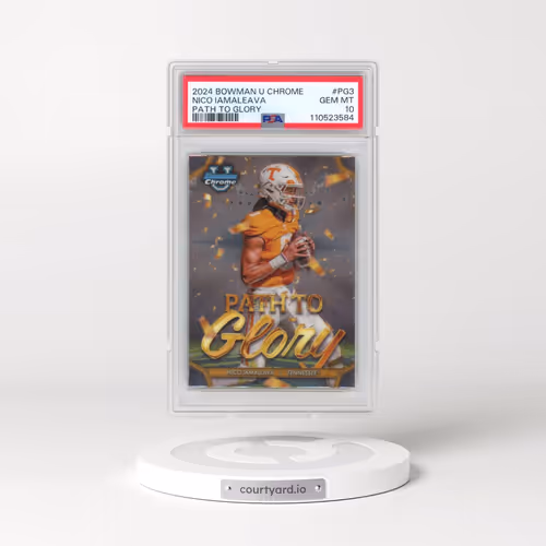 2024 Bowman University Chrome Path to Glory #PG3 Nico Iamaleava (PSA 10 GEM MINT)