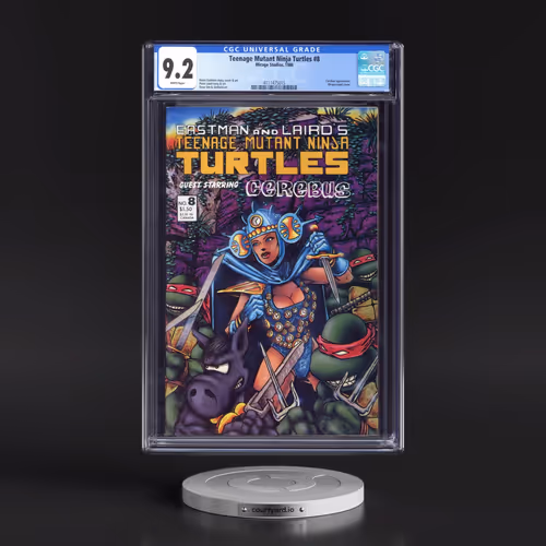 Teenage Mutant Ninja Turtles #8 CGC 9.2 White Pages (Mirage Studios, 1986) - Universal