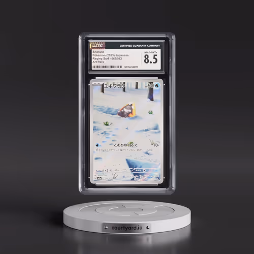 2023 Raging Surf #063/062 Snorunt - Art Rare Holo (CGC 8.5 NM-MT+)