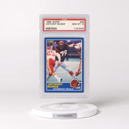 1989 Score #96 Anthony Munoz (PSA 10 GEM MINT)