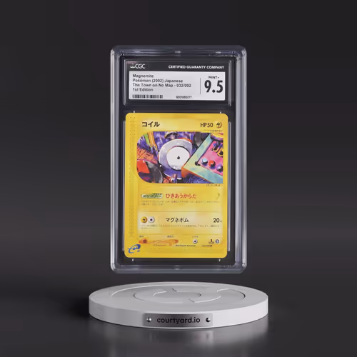 2002 The Town on No Map #032/092 Magnemite - 1st Edition (CGC 9.5 MINT+)