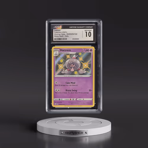 2021 Shining Fates #SV055/SV122 Hattrem - Shiny Vault Holo (CGC 10 GEM MINT)