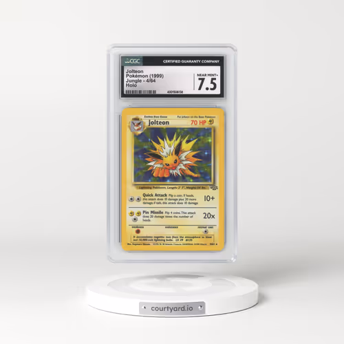 1999 Jungle #4/64 Jolteon - Holo (CGC 7.5 NM+)